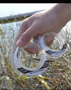 Bobine de fil de pêche FTK revêtement fluorocarbone au bord de l'eau